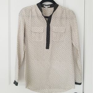 Nieves Lavi Silk Blouse size Xs